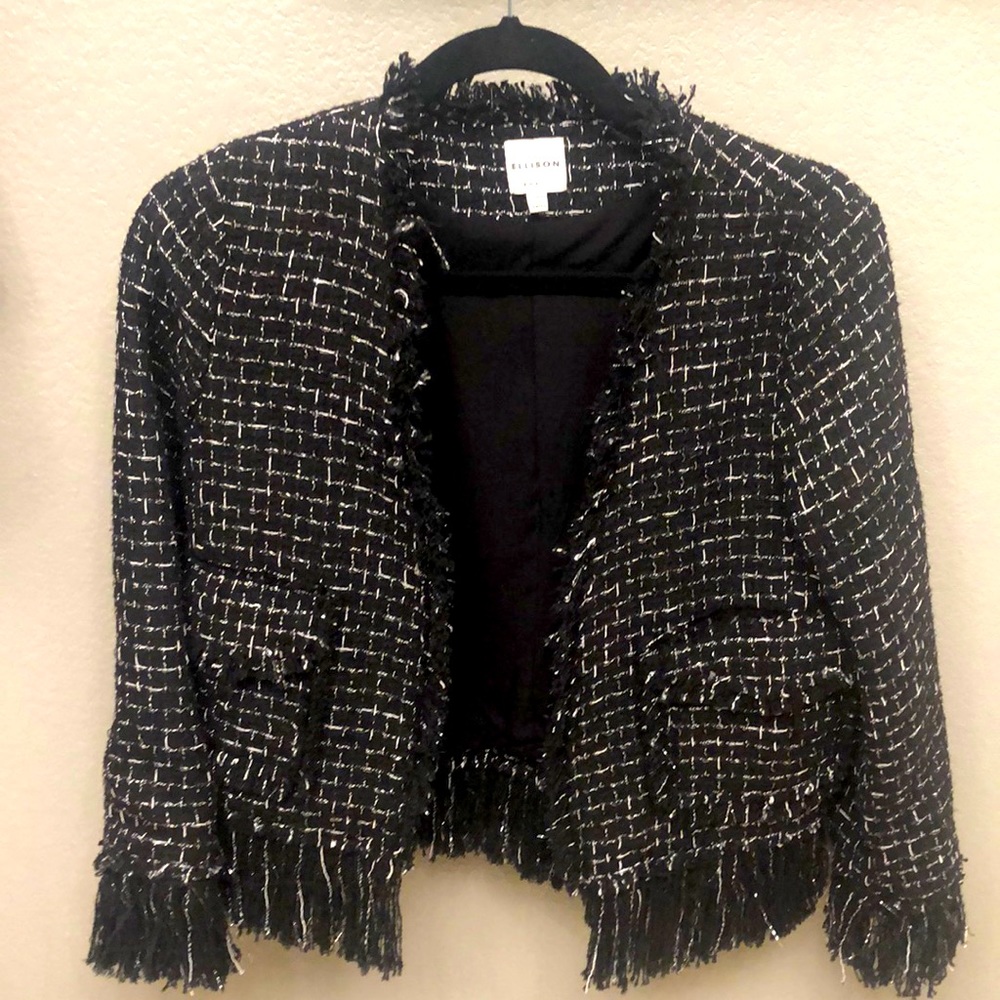 Chanel like fringe jacket